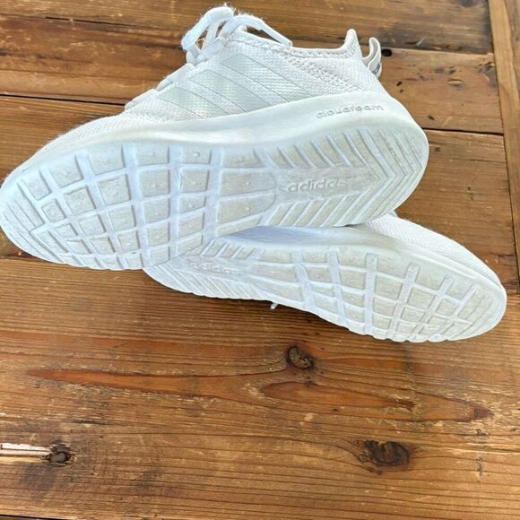 Adidas Cloudfoam Pure 2.0 Shoes Cloud White Kids   Sneakers tennis Shoes Size 11 - Picture 10 of 11